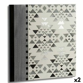 Pintura Alexandra House Living lona Metal Papel Madeira MDF | Tienda24 - Global Online Shop Tienda24.eu