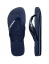 Flip Flops für Männer Havaianas Logo Blau | Tienda24 Tienda24.eu