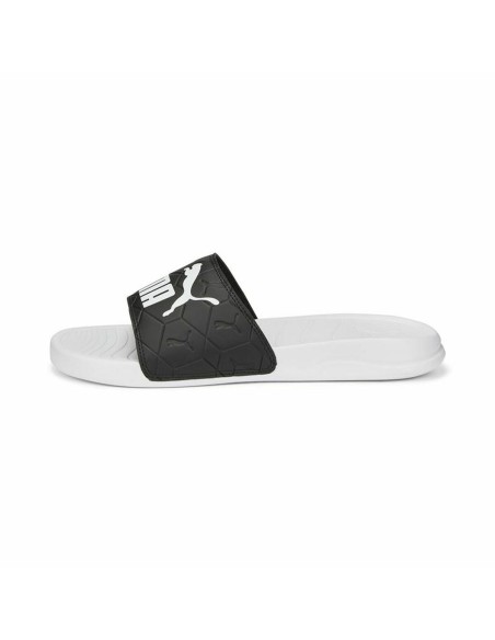 Chanclas para Hombre Puma Popcat 20 Logo Power Blanco Negro | Tienda24 Tienda24.eu