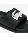 Chanclas para Mujer Lacoste Croco Dualiste Synthetic Logo Strap Negro | Tienda24 Tienda24.eu