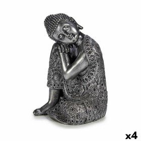 Decorative Figure DKD Home Decor Black Golden Monk Oriental 20,8 x 6,5 x 18,5 cm (2 Units) | Tienda24 - Global Online Shop Tienda24.eu