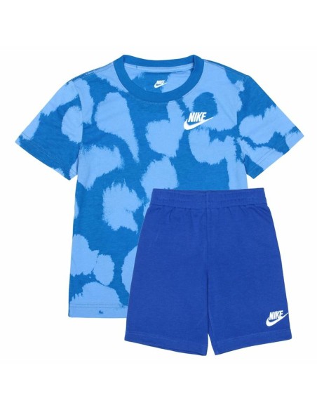 Conjunto Deportivo para Niños Nike Dye Dot Azul | Tienda24 Tienda24.eu