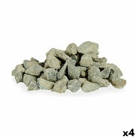 Pedras Decorativas 3 Kg Cinzento escuro (4 Unidades) de Ibergarden, Pedras decorativas - Ref: S3625212, Preço: 10,89 €, Desco...