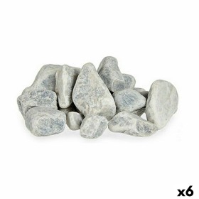 Pedras Decorativas 2 Kg Cinzento claro (6 Unidades) de Ibergarden, Pedras decorativas - Ref: S3625214, Preço: 16,34 €, Descon...