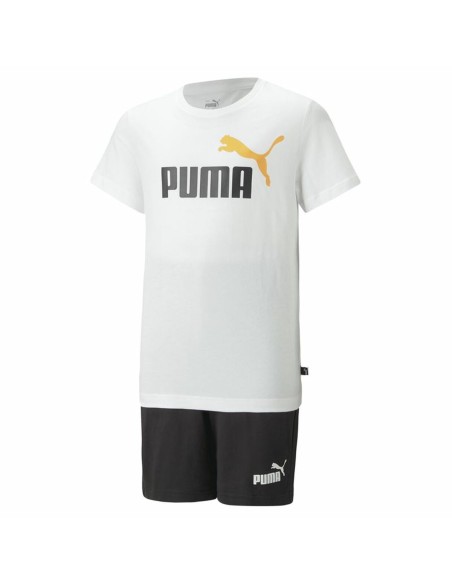 Conjunto Deportivo para Niños Puma Set For All Time Blanco | Tienda24 Tienda24.eu