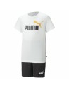 Conjunto Desportivo para Crianças Puma Set For All Time Branco | Tienda24 Tienda24.eu