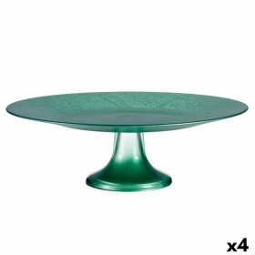 Porta torta Verde Vetro 32,5 x 10,5 x 32,5 cm (4 Unità) di Vivalto, Piatti e teglie - Rif: S3625256, Prezzo: 41,82 €, Sconto: %