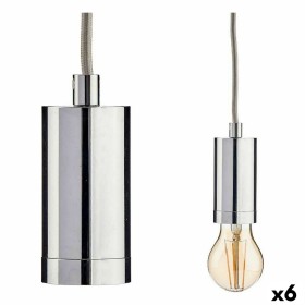 Lampadario 220-250 V 60 W Argentato Metallo (6 Unità) di Gift Decor, Lampade a sospensione - Rif: S3625261, Prezzo: 57,18 €, ...