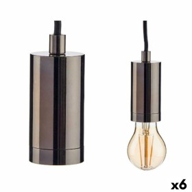 Candeeiro de teto Preto Metal 60 W (6 Unidades) de Gift Decor, Iluminação suspensa - Ref: S3625263, Preço: 57,18 €, Desconto: %