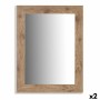 Specchio da parete Marrone Legno Vetro 66 x 85 x 2 cm (2 Unità) di Gift Decor, Specchi da parete - Rif: S3625297, Prezzo: 66,...