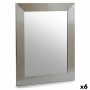 Miroir mural Argenté Bois Verre 39 x 1,5 x 49 cm (6 Unités) de Gift Decor, Miroirs muraux - Réf : S3625299, Prix : 39,94 €, R...