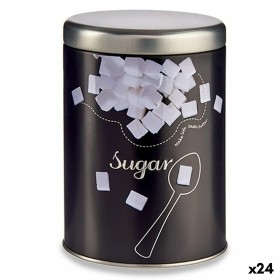 Sucrier Noir Métal 1 L 10,5 x 15 x 10,5 cm Sucre (24 Unités) de Kinvara, Sucre et lait - Réf : S3625311, Prix : 61,38 €, Remi...