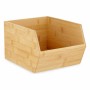 Caisse de Rangement Empilable Marron Bambou 20,1 x 15,1 x 25 cm (12 Unités) | Tienda24 - Global Online Shop Tienda24.eu