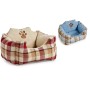 Cama para mascota A cuadros 40 x 30 x 60 cm (8 Unidades) de Mascow, Camas - Ref: S3625318, Precio: 90,51 €, Descuento: %