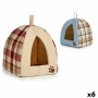 Cama para mascota A cuadros 33 x 45 x 33 cm (6 Unidades) de Mascow, Camas y sofás - Ref: S3625320, Precio: 61,19 €, Descuento: %