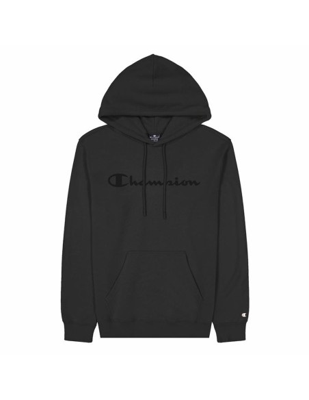 Men’s Hoodie Champion Black | Tienda24 Tienda24.eu