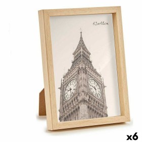 Fotorahmen Home ESPRIT Weiß natürlich Kristall Mango-Holz Blume Indianer 21 x 2 x 26,5 cm | Tienda24 - Global Online Shop Tienda24.eu