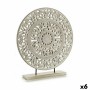 Figura Decorativa Mandala Blanco 7 x 49 x 44 cm (6 Unidades) de Gift Decor, Adornos - Ref: S3625331, Precio: 60,11 €, Descuen...