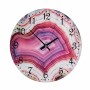 Horloge Murale Marbre Rose Verre 30 x 4 x 30 cm (4 Unités) de Gift Decor, Pendules murales - Réf : S3625333, Prix : 20,76 €, ...