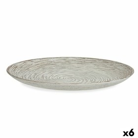 Centrotavola Spirale Bianco Legno MDF 34,5 x 3 x 34,5 cm (6 Unità) di Gift Decor, Articoli per feste - Rif: S3625343, Prezzo:...