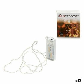 Ghirlanda di Luci LED EDM Bianco (2 X 1 M) | Tienda24 - Global Online Shop Tienda24.eu