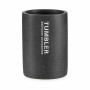 Portacepillos de Dientes Tumbler Gris Resina 7,5 x 10,2 x 7,5 cm (12 Unidades) | Tienda24 - Global Online Shop Tienda24.eu