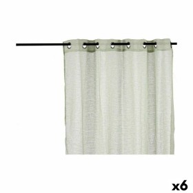 Vorhang grün 140 x 0,1 x 260 cm (6 Stück) von Gift Decor, Vorhänge - Ref: S3625403, Preis: 66,36 €, Rabatt: %