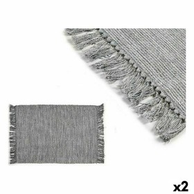 Alfombra Gris 10 x 10 x 40 cm 180 x 120 x 1 cm (2 Unidades) de Gift Decor, Alfombras infantiles - Ref: S3625407, Precio: 14,6...