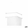 Vorhangstange Dusche Weiß Aluminium 80 cm (24 Stück) von Berilo, Duschvorhänge, Haken und Duscheinlagen - Ref: S3625432, Prei...