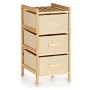 Caisson à Tiroirs Crème Bois Textile 36 x 66 x 34 cm (2 Unités) de Kipit, Commodes - Réf : S3625436, Prix : 54,01 €, Remise : %