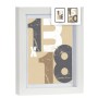 Porte photos mural Blanc verre Bois MDF 18 x 23 x 2,5 cm (6 Unités) | Tienda24 - Global Online Shop Tienda24.eu