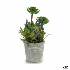 Decorative Plant DKD Home Decor Wood Polyethylene 32 x 14 x 19,5 cm (2 Units) | Tienda24 - Global Online Shop Tienda24.eu