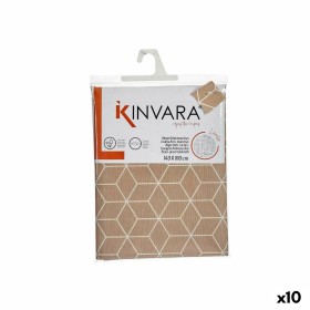 Tovaglia Tela Antimacchia Astratto 140 x 180 cm Beige (10 Unità) di Kinvara, Articoli per feste - Rif: S3625487, Prezzo: 88,3...