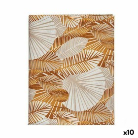 Mantel Loneta Antimanchas Hojas 140 x 180 cm Dorado (10 Unidades) de Kinvara, Artículos para fiestas - Ref: S3625492, Precio:...