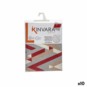 Nappe toile Antitaches Rayures 140 x 180 cm Bordeaux (10 Unités) de Kinvara, Accessoires de fête - Réf : S3625495, Prix : 88,...