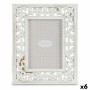 Cadre photo Bois Blanc 22 x 27 x 1 cm (6 Unités) de Gift Decor, Cadres muraux et de table - Réf : S3625496, Prix : 29,33 €, R...