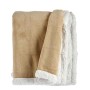 Manta Blanco Beige 130 x 1 x 170 cm (6 Unidades) | Tienda24 - Global Online Shop Tienda24.eu