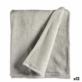 Manta Cinzento 125 x 0,5 x 150 cm (12 Unidades) de Gift Decor, Cobertores e colchas - Ref: S3625540, Preço: 78,92 €, Desconto: %