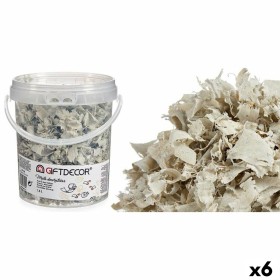 Decorative Shavings 1,4 L Light grey (6 Units) by Gift Decor, Artificial Flowers - Ref: S3625544, Price: 6,81 €, Discount: %