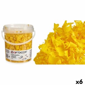 Copeaux décoratifs 1,4 L Jaune (6 Unités) de Gift Decor, Fleurs artificielles - Réf : S3625551, Prix : 6,81 €, Remise : %