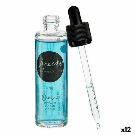 Water soluble essence Ocean 50 ml (12 Units) by Acorde, Home essences - Ref: S3625564, Price: 22,25 €, Discount: %