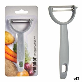 Fruit and Vegetable Peeler Quid Veggy Metal Green (3 Units) (19 x 10 x 5 cm) | Tienda24 - Global Online Shop Tienda24.eu