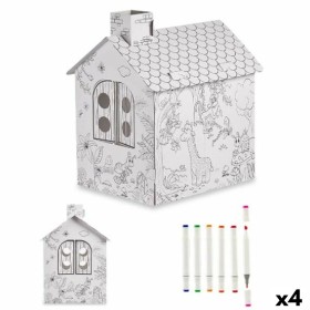 Juego de Manualidades con Papel Casa (4 Unidades) de Pincello, Manualidades con papel - Ref: S3625589, Precio: 45,40 €, Descu...