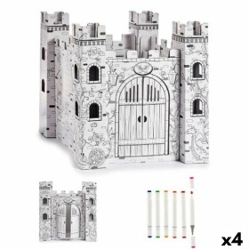 Paper Craft games Castle (4 Units) Pincello - 1