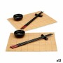 Set de sushi Noir Bambou Grès (8 Pièces) (12 Unités) de Kinvara, Plats et plateaux - Réf : S3625617, Prix : 48,15 €, Remise : %