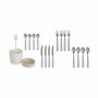 Cutlery Set Grey Stainless steel (8 Units) by Kinvara, Cutlery sets - Ref: S3625627, Price: 80,83 €, Discount: %