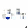 Ensemble de Couverts Bleu Acier inoxydable (8 Unités) | Tienda24 - Global Online Shop Tienda24.eu