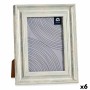 Fotorahmen 19 x 2 x 24 cm Kristall Silberfarben Holz Braun Kunststoff (6 Stück) von Gift Decor, Wand- und Tischrahmen - Ref: ...