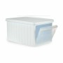 Caja de Almacenaje con Tapa Stefanplast Elegance Lateral Blanco Plástico 29 x 21 x 39 cm (5 Unidades) de Stefanplast, Cajas y...