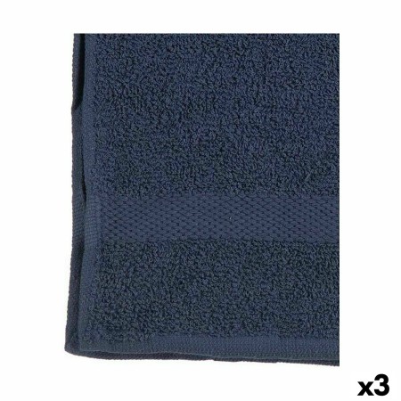 Toalla de baño Azul 90 x 0,5 x 150 cm (3 Unidades) | Tienda24 - Global Online Shop Tienda24.eu